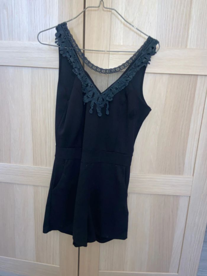 Combi short noir