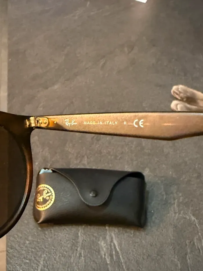 Lunettes soleil Rayban gatsby rondes - photo numéro 4