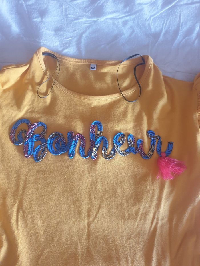 Tee shirt bonheur - photo numéro 2