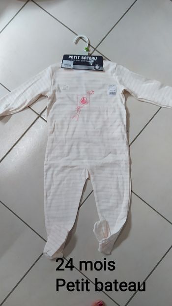 Pyjama fin  24 mois Petit bateau