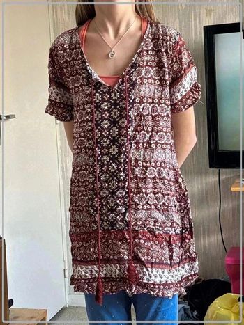 Top  fleurie  taille 40 marque shein