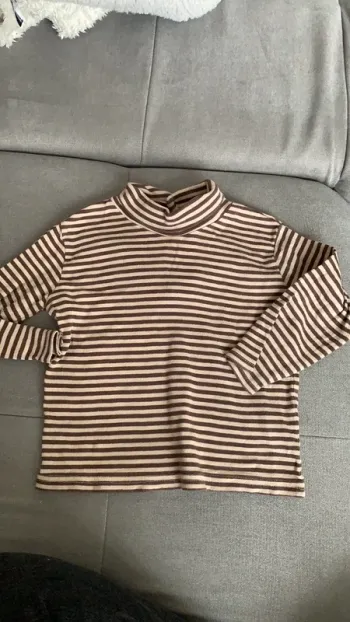 Tee shirt col roulé