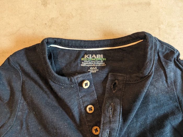T-shirt manches longues 6 mois - photo numéro 5