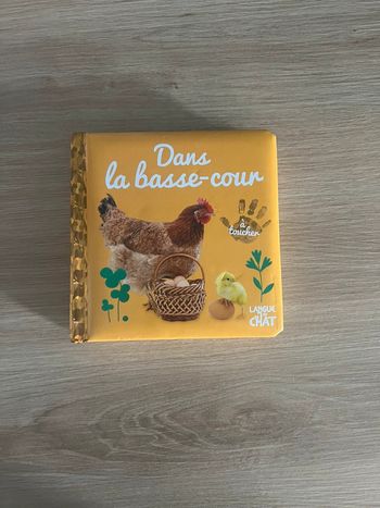 Livre bébé « Dans la basse cour »