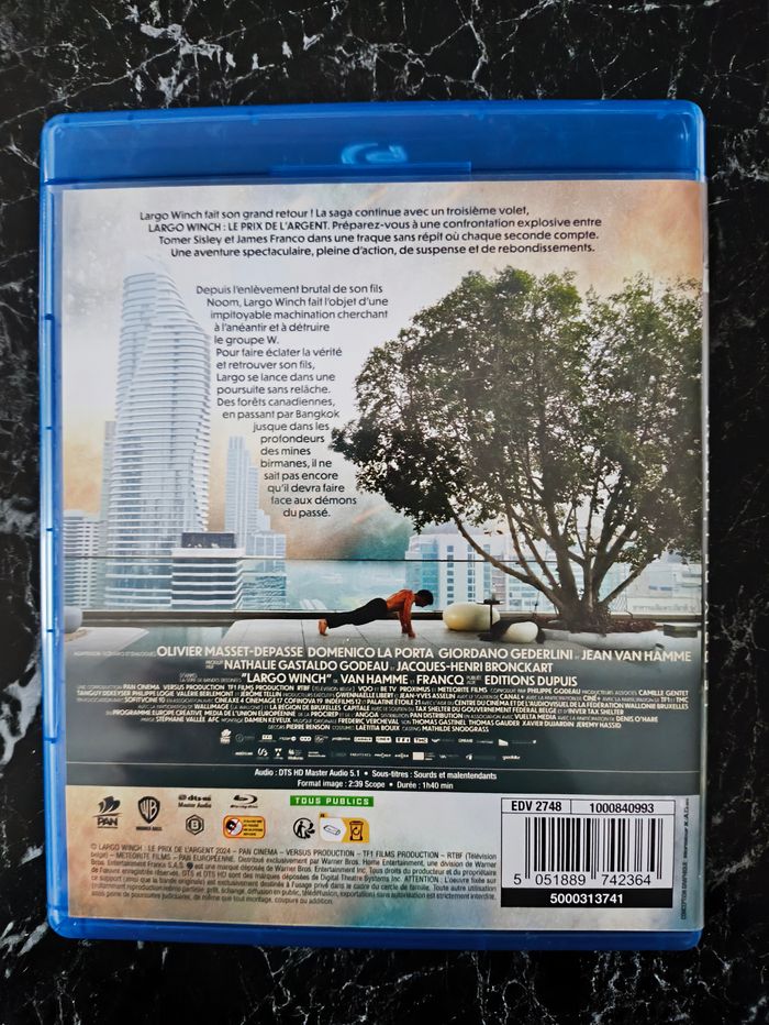 Largo Winch 3 : Le Prix de l'Argent en Blu-ray - photo numéro 2