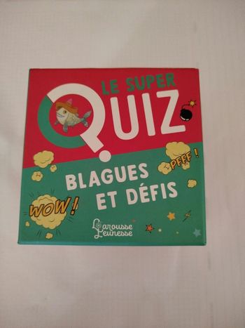 Coffret Le super quiz Blagues et défis