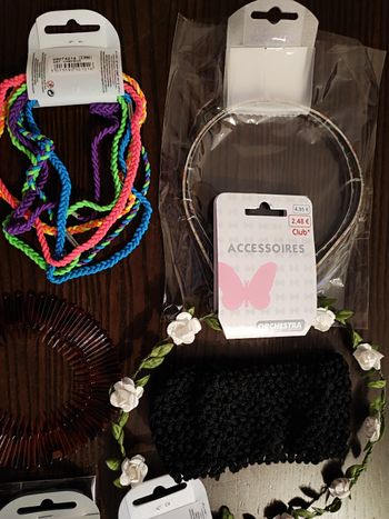 Lot d'accessoires cheveux pour fille