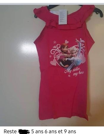 Tee-shirt reine des neiges