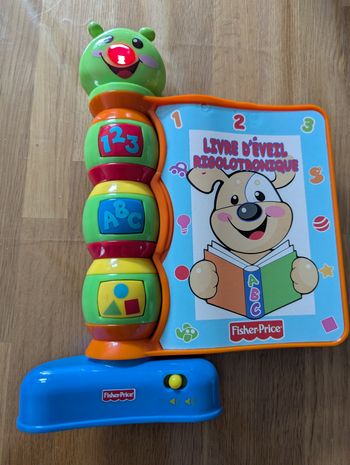 Livre d'éveil rigolotronique- Fisher-Price