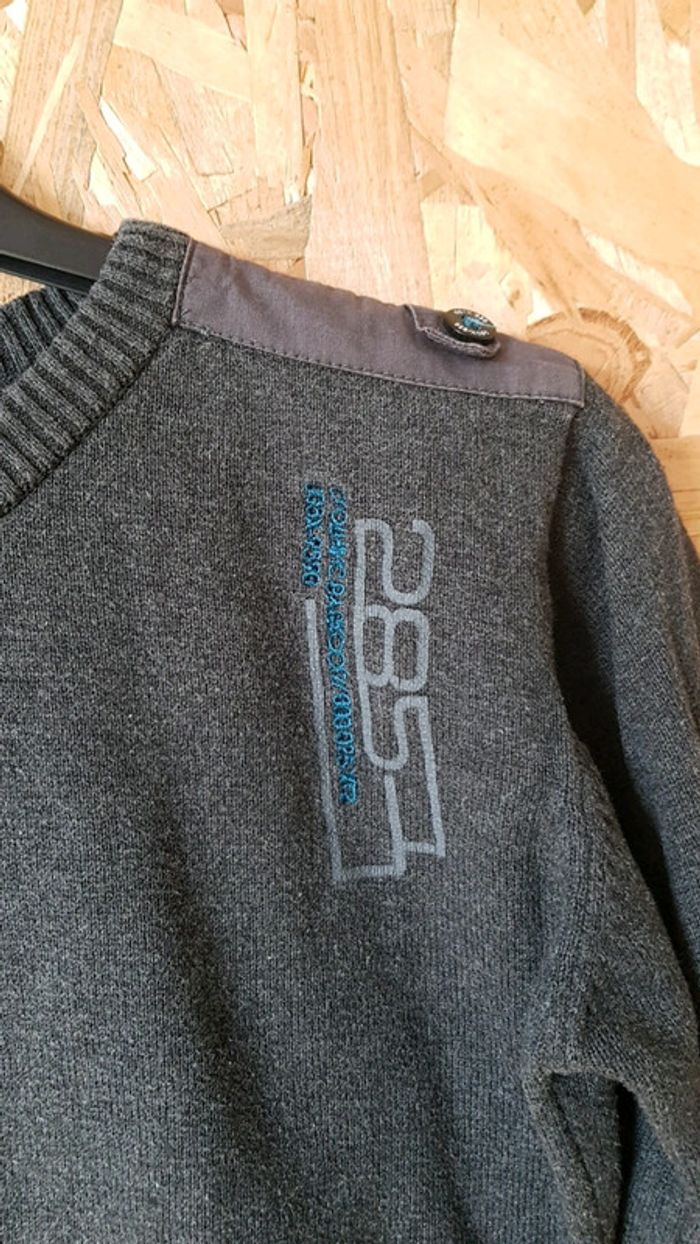 Pull gris foncé - photo numéro 3