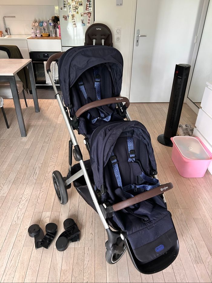 Poussette cybex Gazelle S double - photo numéro 2