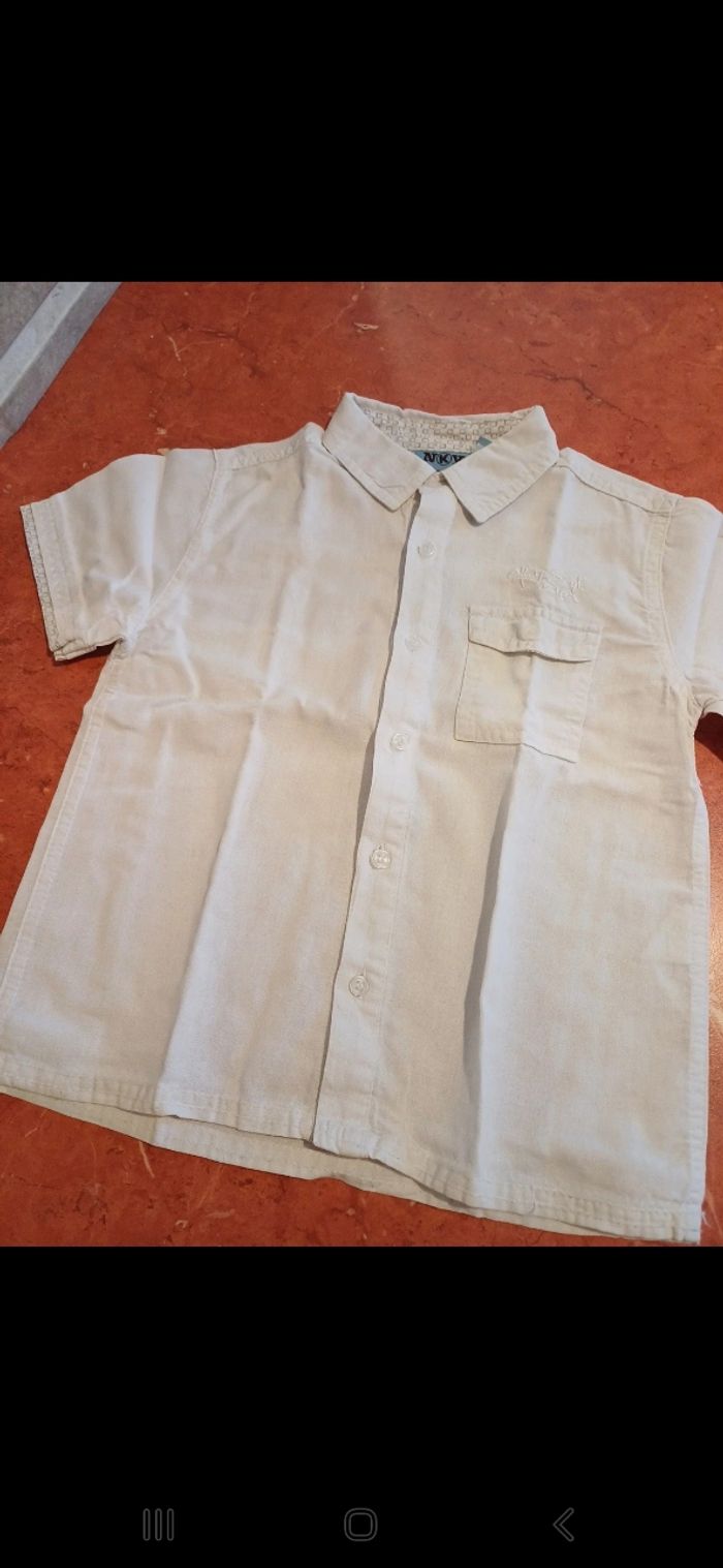 Chemise garçon taille 3 ans
