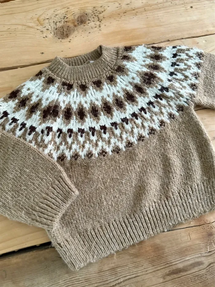 Pull jacquard Zara - photo numéro 2