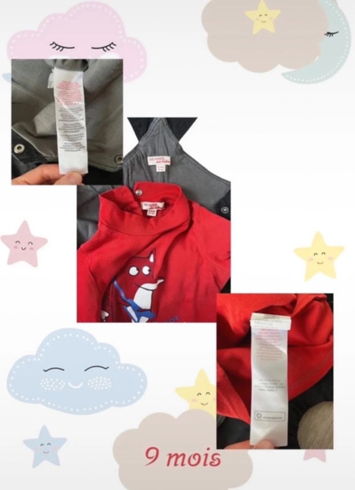 Salopette garçon 9 mois - photo numéro 4