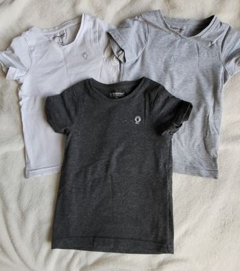 Lot de 3 tee-shirts/justaucorps ORCHESTRA  3 ans