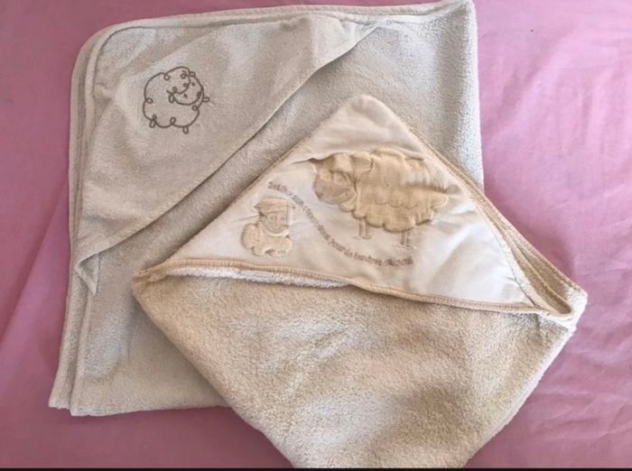 2 sorties de bain