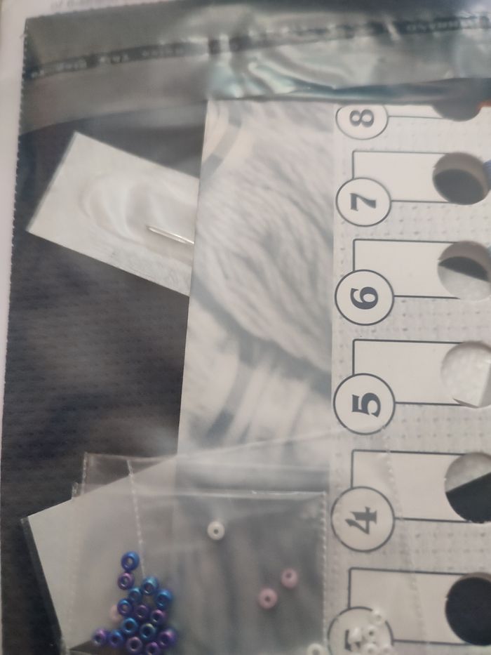 Kit broderie points comptés - photo numéro 4