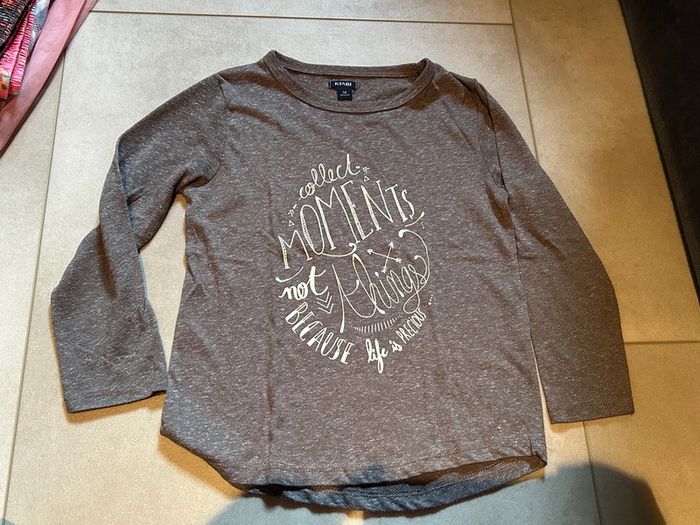 Lot de 2 t-shirts manches longues, 5 ans - photo numéro 3