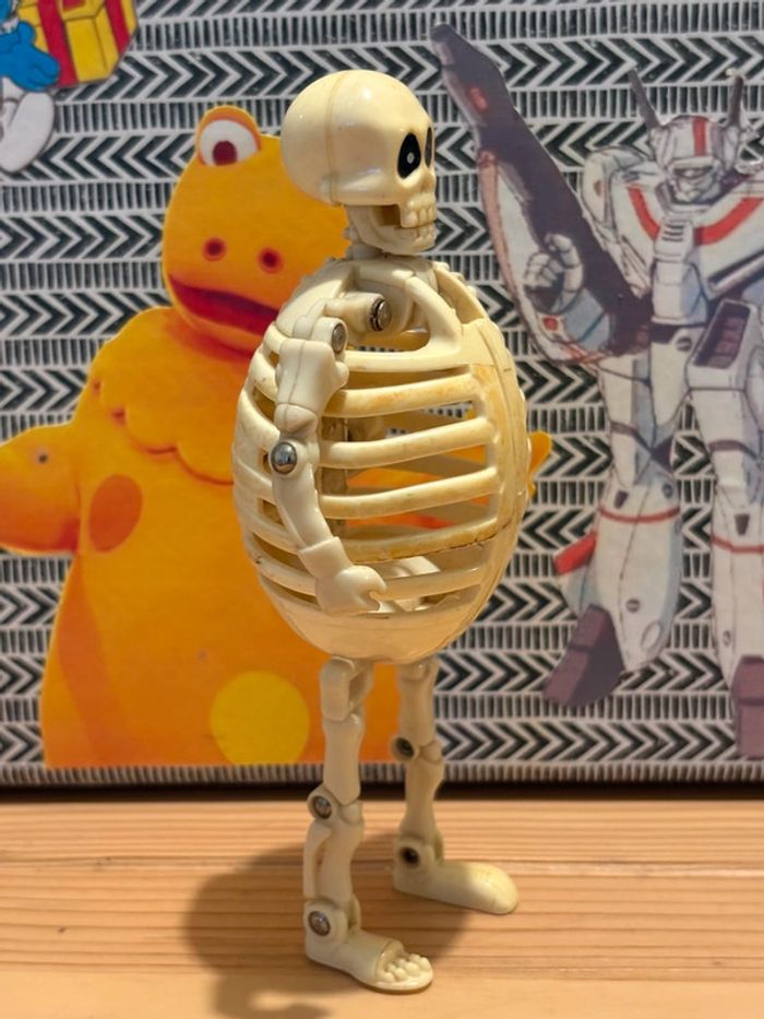 Squelette Anim'Oeufs Bandai 1987 Skeleton Egg-Monsters - photo numéro 2
