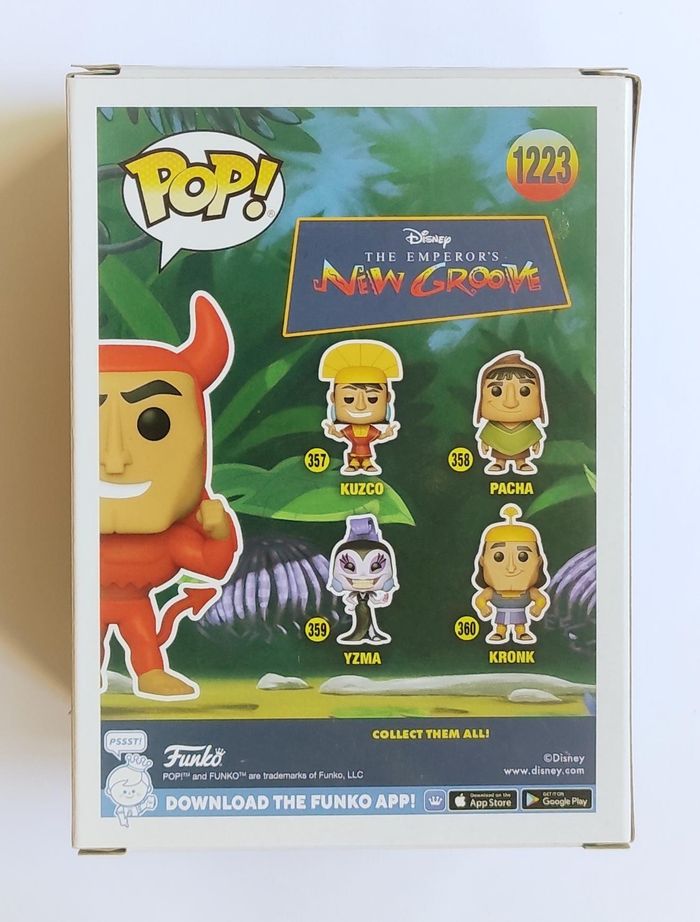 Funko POP Devil Kronk #1223 Exclusive - Disney - Kuzco - Figurine Vinyle - photo numéro 3