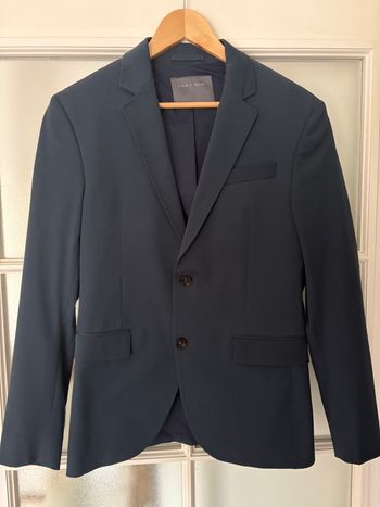 Veste costume Zara Bleu Foncé