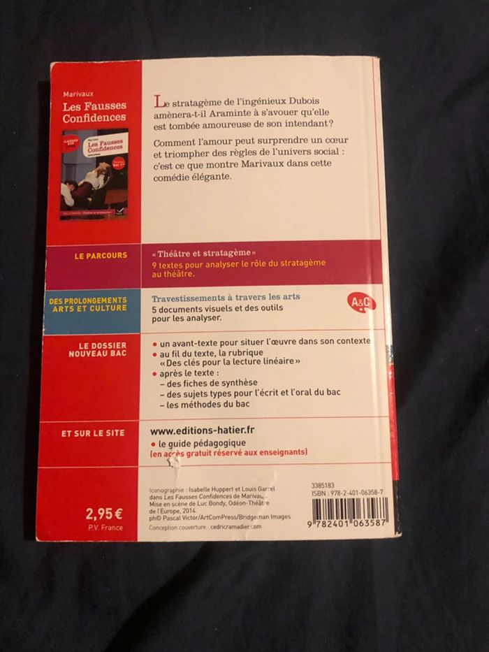 Les fausses confidences - photo numéro 2
