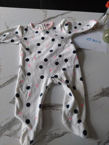 Genouillère pyjama du pareil au même 12 mois