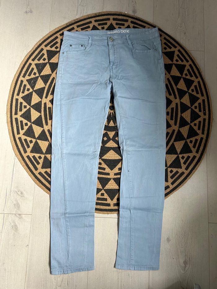Superbe pantalon femme bleu ciel 😍