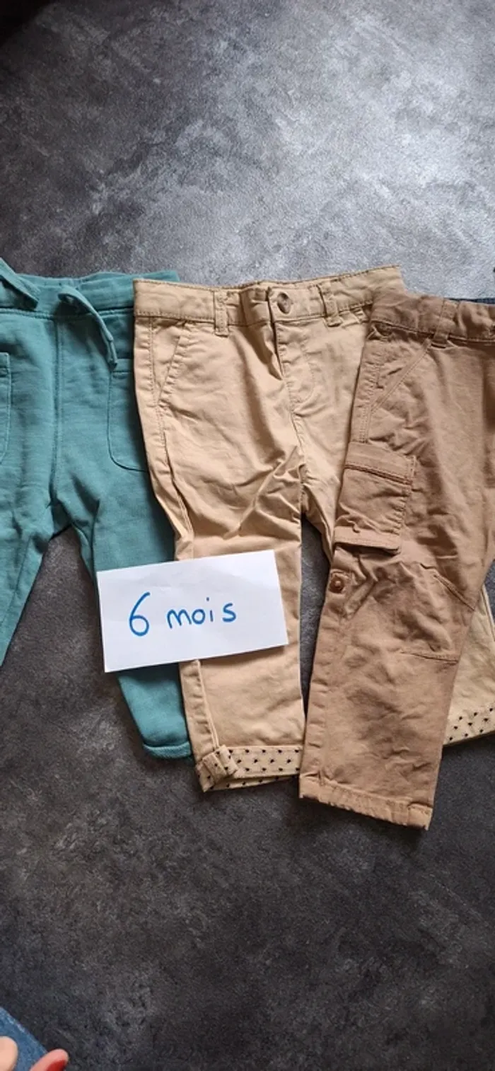Lot de 3 pantalons 12M - photo numéro 2
