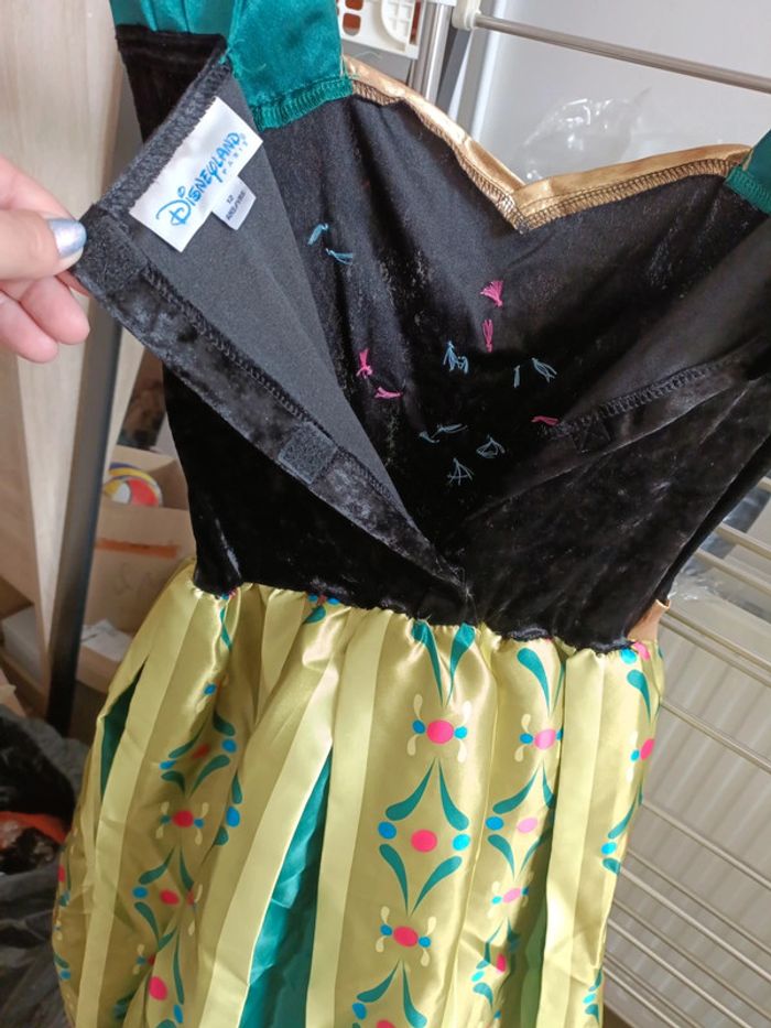 Robe déguisement Anna reine des neiges Disneyland Paris 12 ans - photo numéro 8