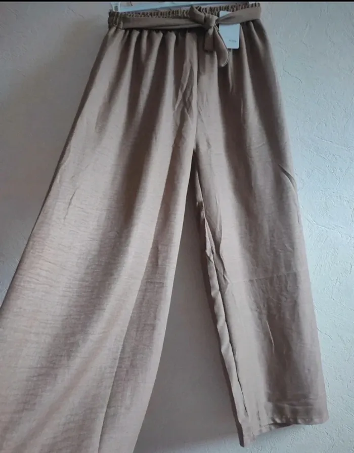 Pantalon jambes large Palazzo taille unique - photo numéro 7
