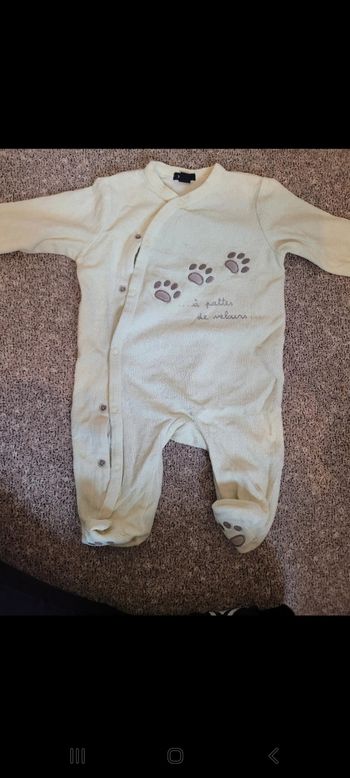 Lot pijamas 3mois
