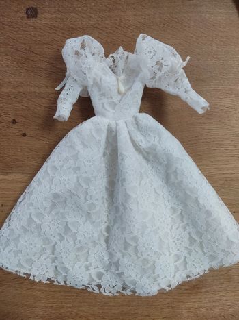 Robe de mariée barbie vintage