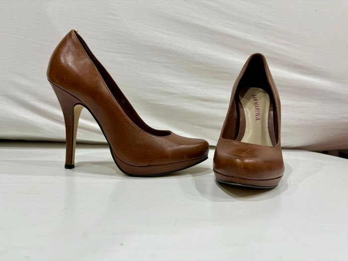 Escarpins San Marina camel taille 38