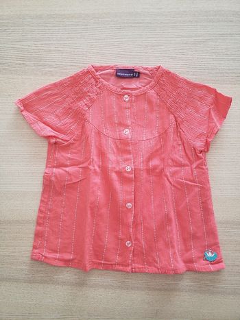 Chemisier corail Sergent major