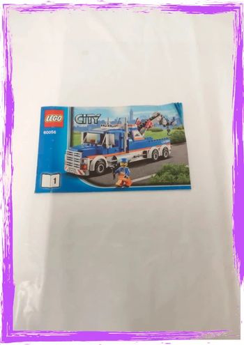 Notice 1 Lego city 60056