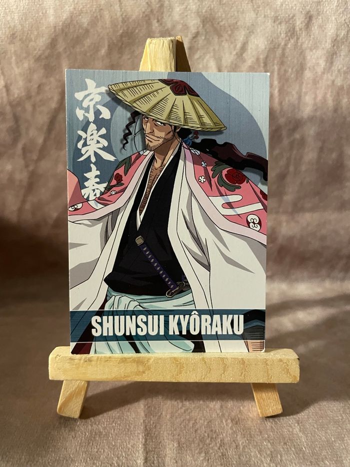 Carte Bleach - panini 2009 - numéro 49 - Shunsui Kyoraku - photo numéro 1
