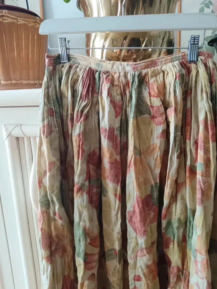 Jupe vintage plein sur taille 40 - photo numéro 7