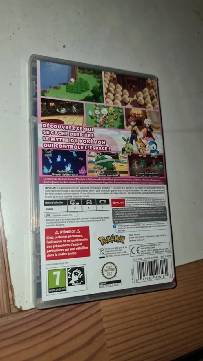 Jeu Nintendo Switch Pokémon Perle Scientillante - photo numéro 3