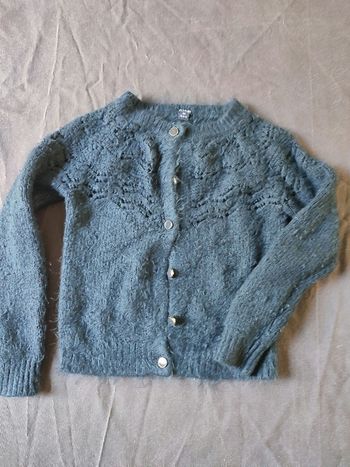 Gilet fluffy 6/7 ans