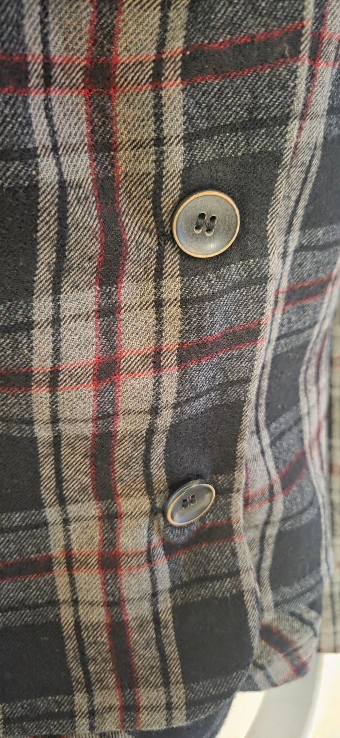 Lilith – Veste Blazer Laine 60% – Taille M – Carreaux Chic – Excellent État - photo numéro 6