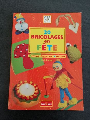 Livre 20 bricolages en Fête en très bon état