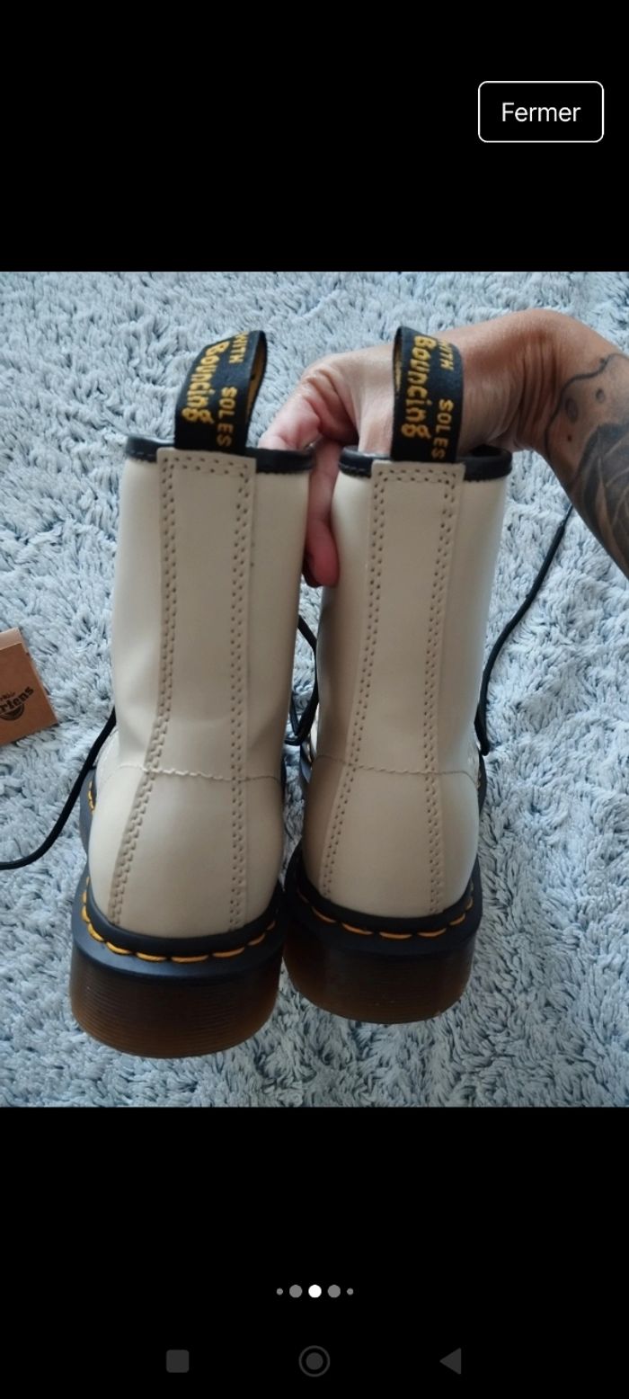 Boots 1460 Doc Martens 37 femme - photo numéro 5