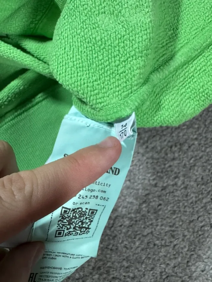 Sweat Stone island Vert - photo numéro 11