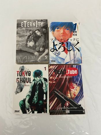 Lot de 4 Mangas (Seinen/Horreur)