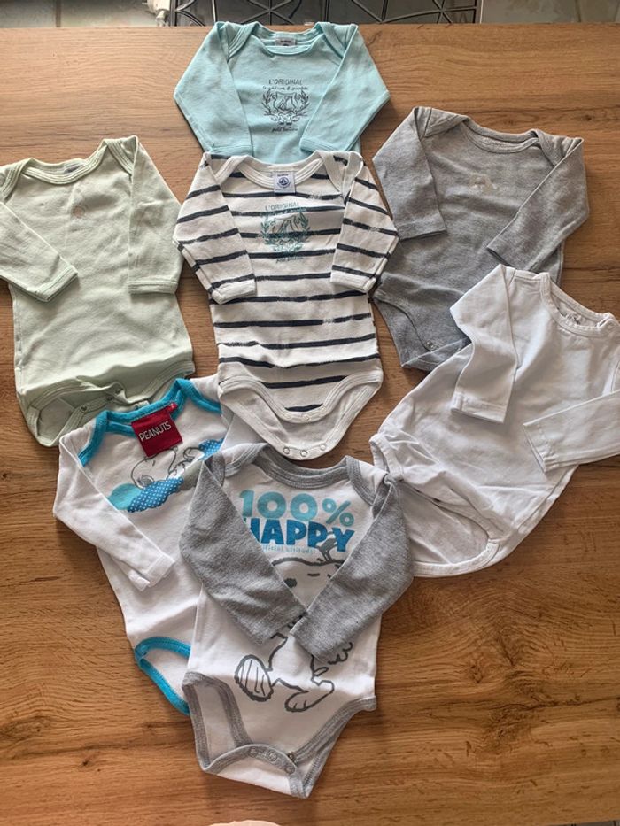 Lot 20 articles vêtements bébé garçon 3 mois - photo numéro 2