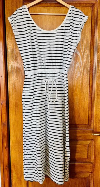 Robe rayée été femme