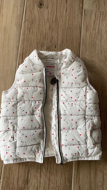 Doudoune sans manche neuve