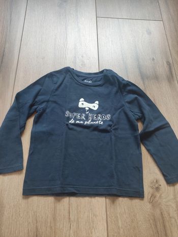 Tee shirt manches longues 3 ans garçon