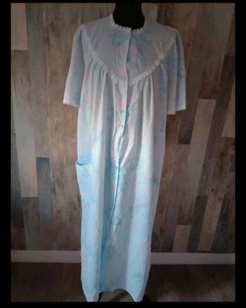 Robe de nuit fleurie vintage 44